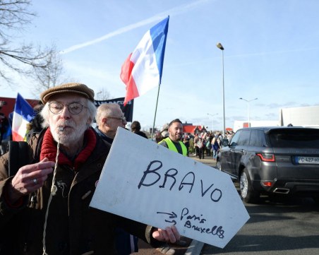 Над 1300 камиона се включиха в Конвоя на свободата, пътуват към Брюксел