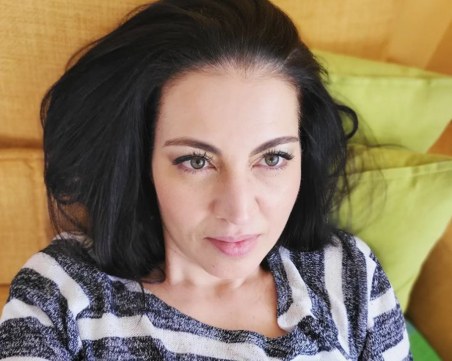 Водеща на bTV с COVID-19