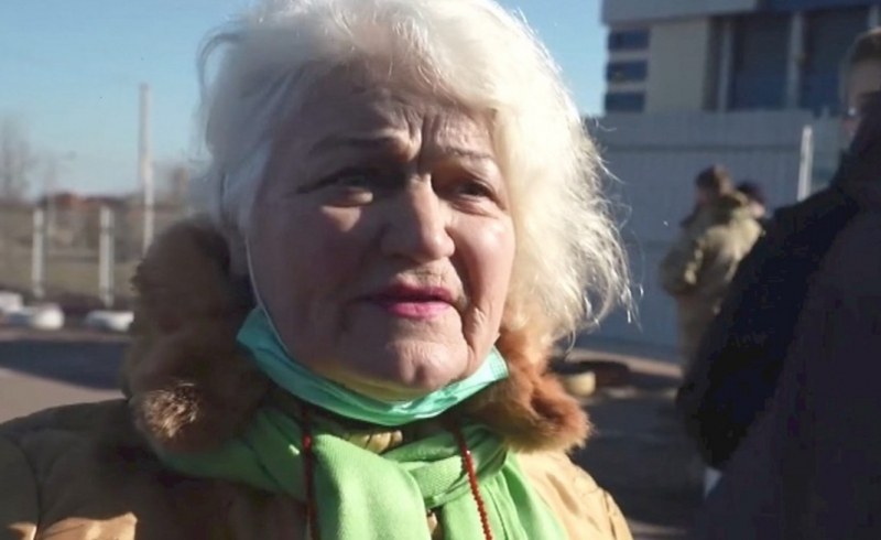 78-годишна украинска баба се готви за руската инвазия
