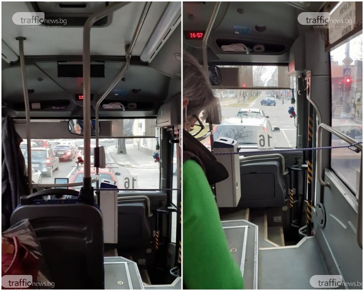 Шофьор на автобус от градския транспорт на Пловдив си направи