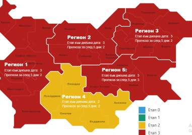 Мерките в Пловдив и другите четири области които попадат в