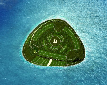 Британец си купи остров, ще строи биткойн град