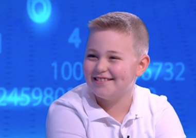 9 годишният Лъчезар от Враца спечели олимпиадата по ментална аритметика в