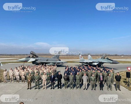 Показаха изтребителите, с които българските и испанските военновъздушни сили ще бранят родното небе