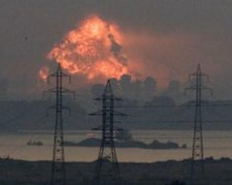 Взривове и в Луганск