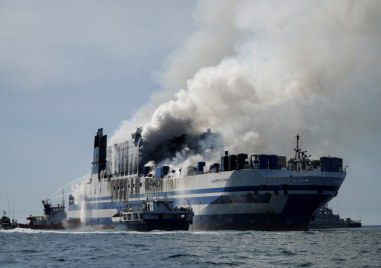 След огнения ад на ферибота край гръцкия остров Корфу заваляха