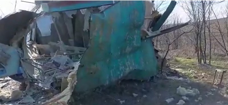 Снаряд удари руски охранителен пункт, съобщава Russia Today. Инцидентът става