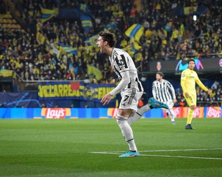 Влахович вкара един от най-бързите голове в Шампионска лига, но Ювентус не победи