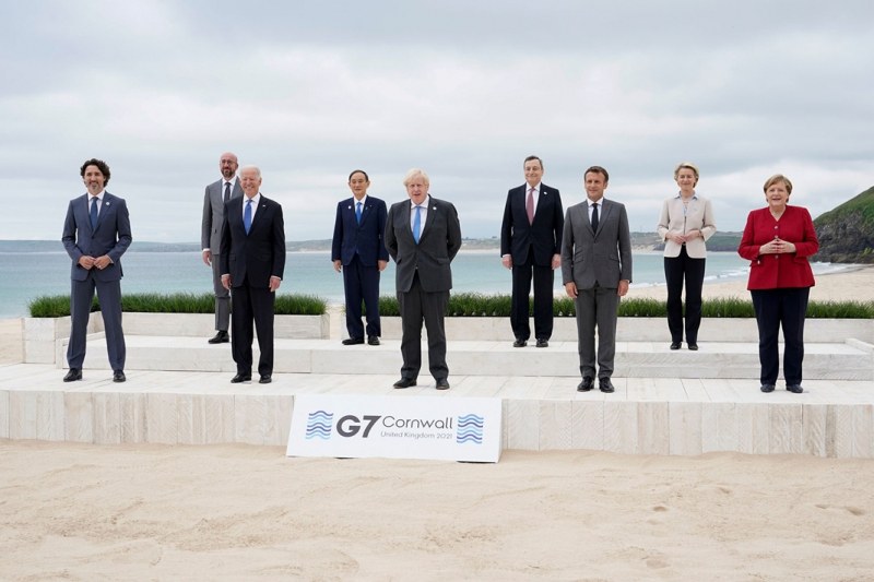 Лидерите на Г-7 за Путин: Той се е поставил на грешната страна на историята