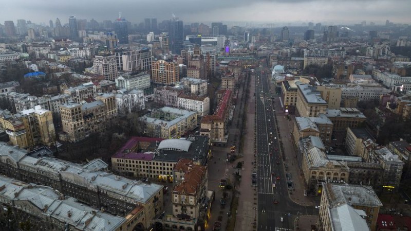 Предупреждение за въздушен удар в Киев