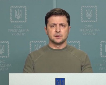 Зеленски: Имаше ракетни удари срещу Киев тази сутрин