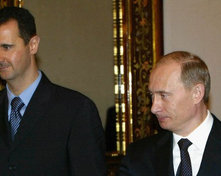 Сирийският президент подкрепи Путин за Украйна