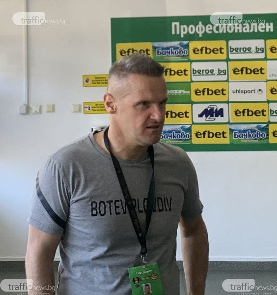 Треньорът на Ботев Азрудин Валентич говори след равенството срещу Берое.