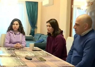 Три жени с деца евакуирани от Украйна живеят в апартамент
