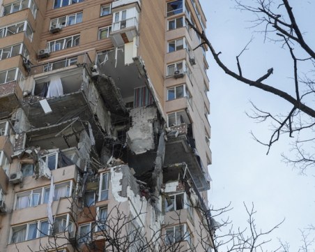 Ракета е ударила жилищна сграда в Чернигов