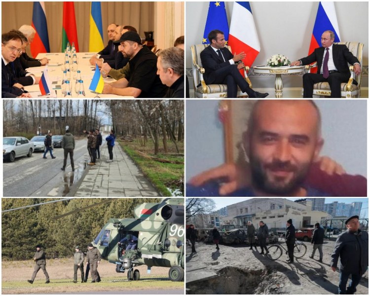 ОБЗОР: Русия и Украйна с първи ден на преговори, сменят военния министър, бежанци търсят убежище в Пловдив