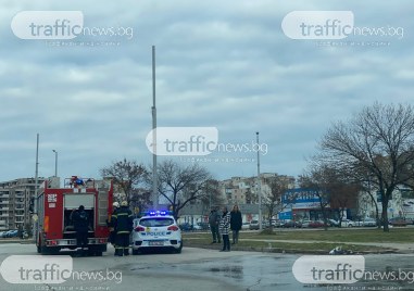 Пътен инцидент преди минути в Пловдив Сблъсъкът се е случил