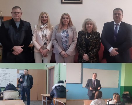 Прокурори от Пловдив изнесоха открит урок пред ученици от ОУ 