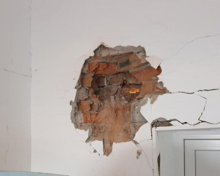 В родилен дом край Киев попадна руски снаряд