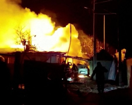 Мощен взрив до жп гарата в Киев, градът може да остане без централно отопление