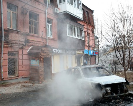 Блокиран в Киев българин: Очакваме руската войска всеки момент да влезе в града