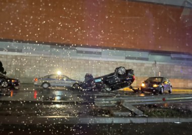 Тежка катастрофа е станала на бул Черни връх в София