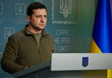 Президентът на Украйна Володимир Зеленски и българският премиер Кирил Петков