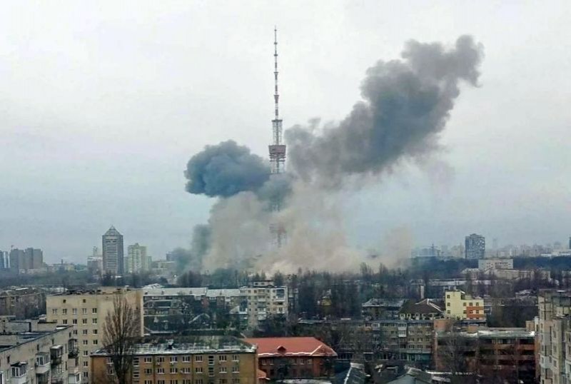 Без телевизия и радио в Харков след обстрел на телевизионната кула