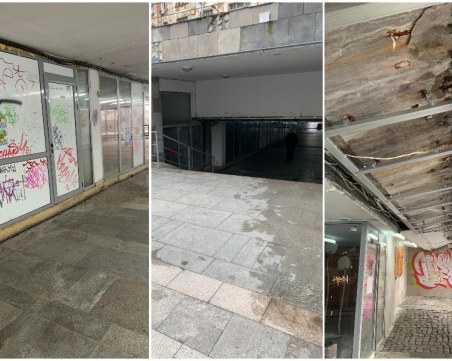 Пускат на търг 14 обекта в подлеза на аптека 