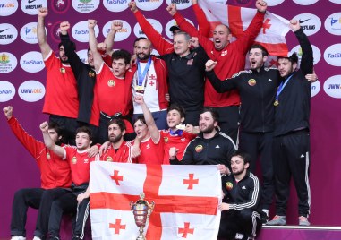 Грузинците спечелиха отборната титла в класическия стил на европейското до