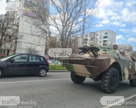 Военна техника тръгва из страната, армията ще провежда учения