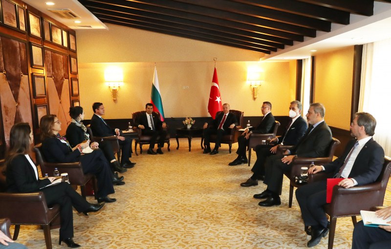 Премиерът Кирил Петков обяви след срещата си с турския президент