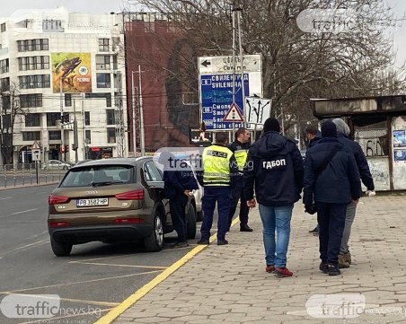 Зрелищен арест в центъра на Пловдив! Служители на ГДБОП са на място