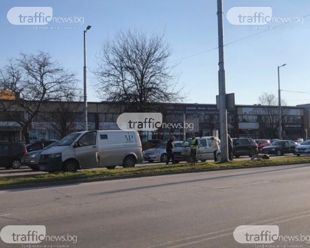 Катастрофа с инкасо автомобил стана на голям пловдивски булевард
