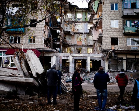 Въздушни удари на 20 км от полската граница