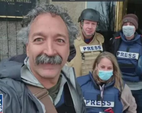 Журналист бе убит от снаряд в Украйна, друг е хоспитализиран