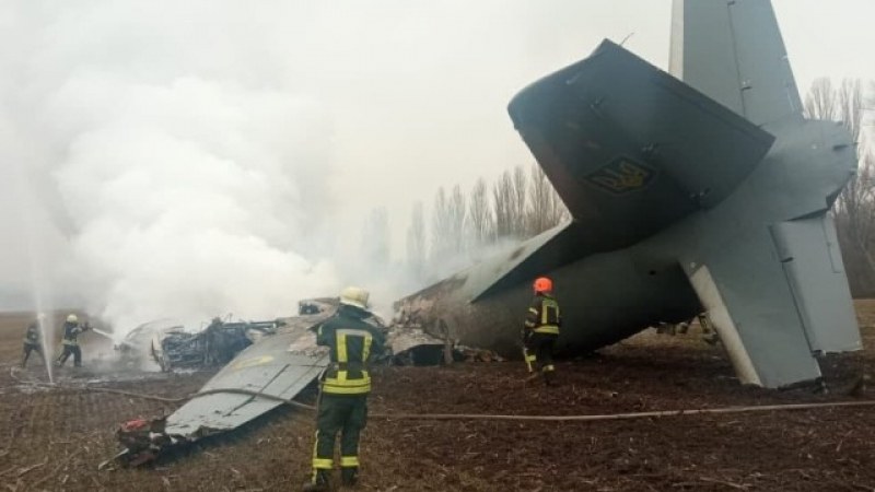 Обстрел разруши летището в Днипро