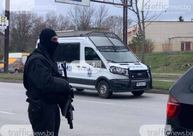При полицейски проверки в Пловдив са аретувани четирима младежи за