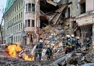 Вторият по големина град в Украйна Харков също беше атакуван през нощта