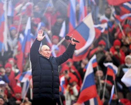 Руската държавна телевизия внезапно прекъсна живо излъчване на Путин