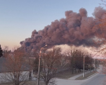 Серия от експлозии разтърси град Лвов