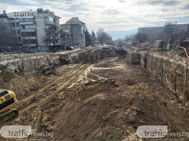 Замразяват „Модър-Царевец” и ремонта на Кукленско шосе заради ВиК – Пловдив