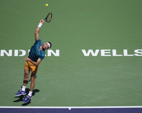 Григор Димитров загуби на 1/4-финалите в Индиън Уелс