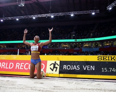 Дуплантис и Рохас отново чупят световни рекорди