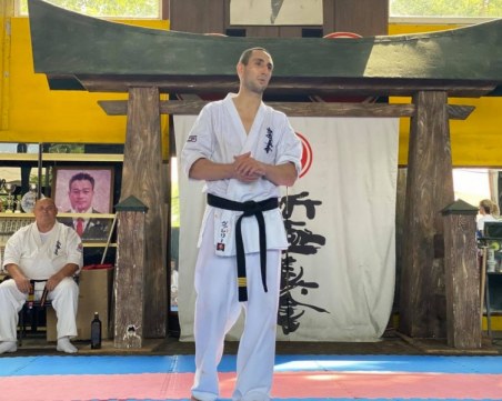 Каратистът Валери Димитров получава отличието почетен гражданин на Пловдив