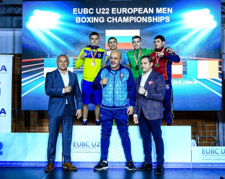 България на четвърто място по медали от Европейското по бокс