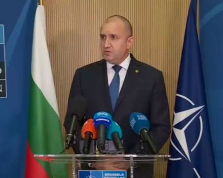 Радев след срещата на НАТО: Целта е Алиансът да не се меси в Украйна, за да избегнем Трета световна война
