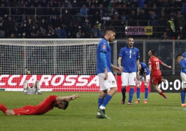 Шокиращото отпадане на европейския шампион Италия още в баражите за