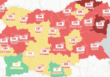 Пловдивска област излезе от червената зона на COVID картата и