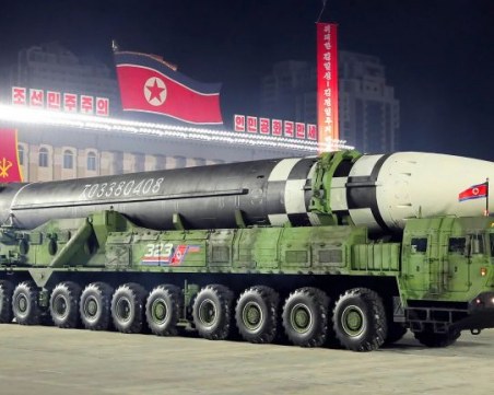 Северна Корея потвърди за изстрелването на своята най-мощна междуконтинентална балистична ракета